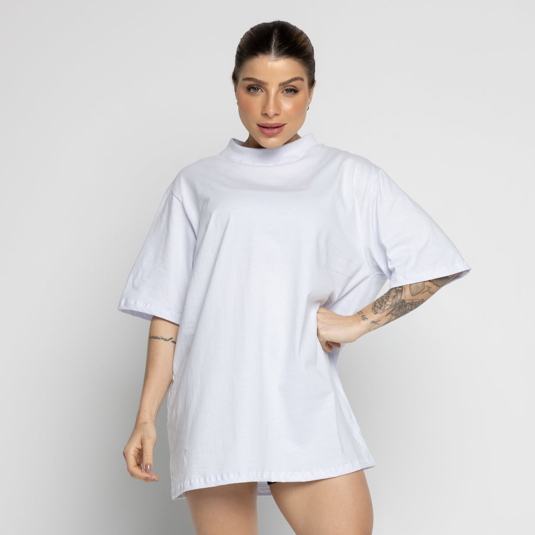 Max T-Shirt em Algodão Branca - VEKYO