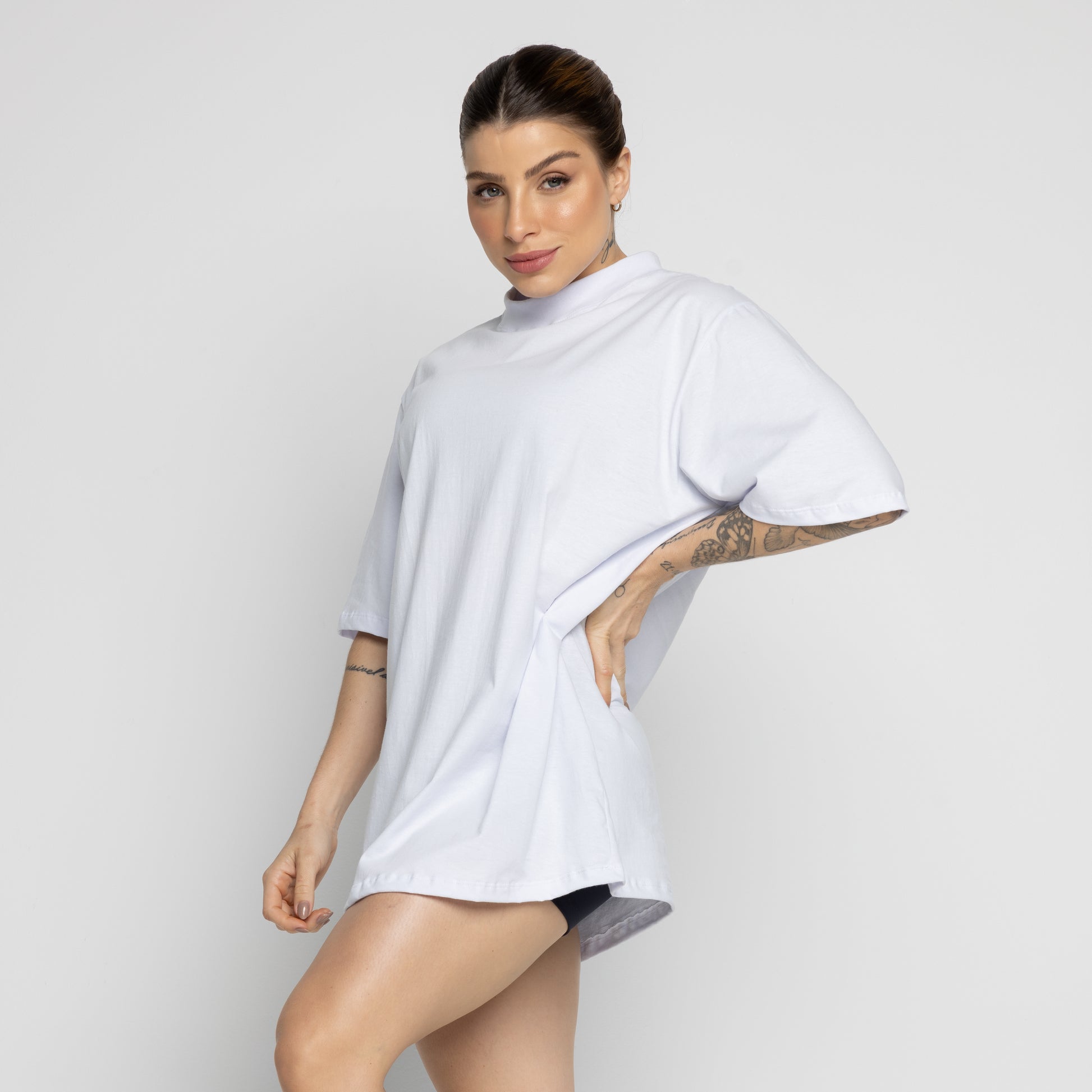 Max T-Shirt em Algodão Branca - VEKYO