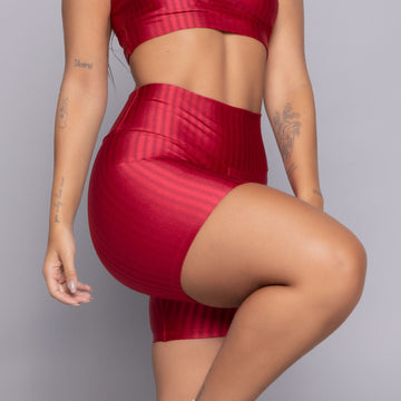 Short Fitness New Zig Vermelho - VEKYO